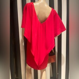 Calvin Klein Vibrant Red Mini Dress